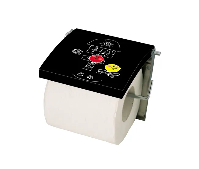 Dispensador de Jabón Portarrollos Msv "Son" De Acero Inoxidable