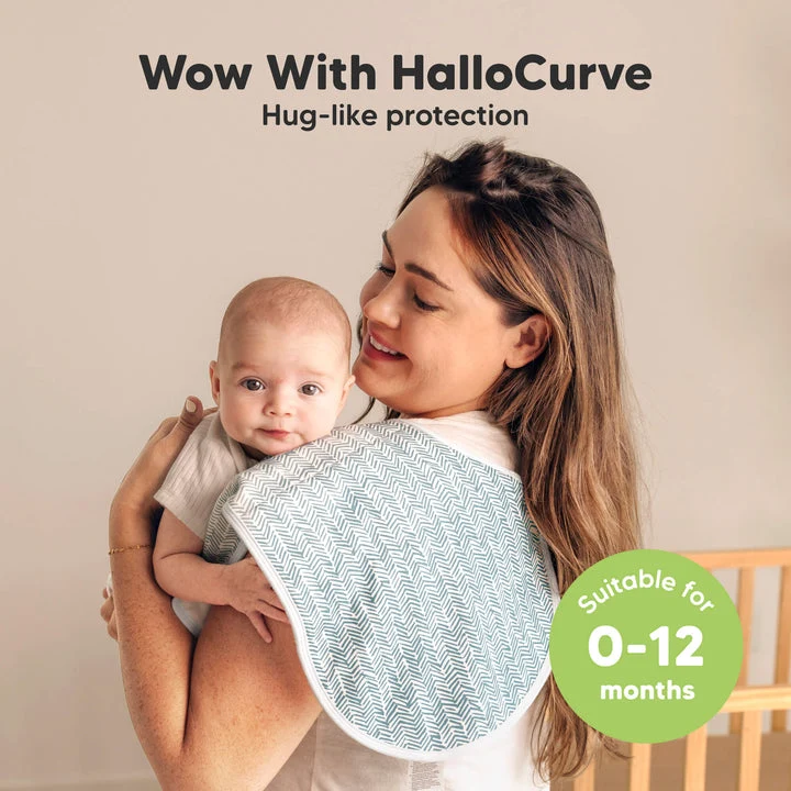 Estante de Ducha Keababies 1pc Hallo Burp Cloths (Nordic)
