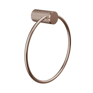 Organizador de Baño Aro Porta toalla Bronce Cepillado - Aqualia Signature