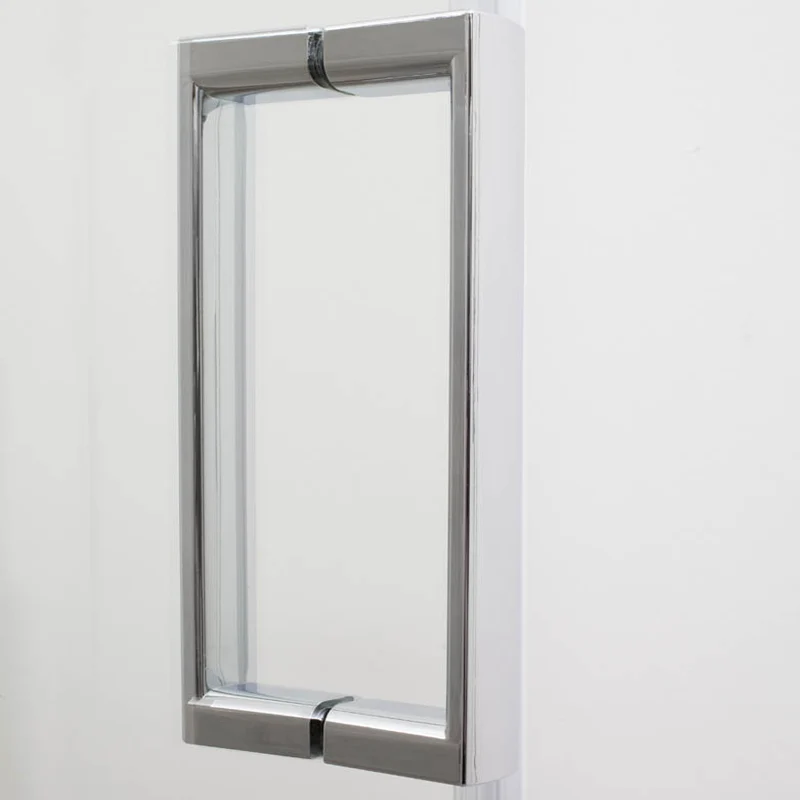 Porta doccia 120 cm Avanzado apertura scorrevole cristallo temperato trasparente da 6 mm per nicchia