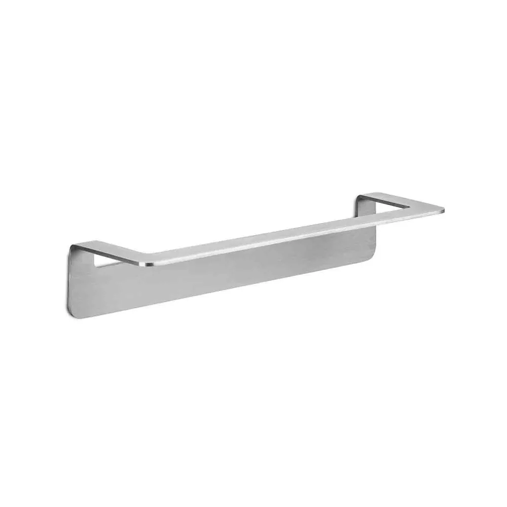 Porta toallas 45cm satinado con adhesivo de doble cara colección Over de Colombo Design