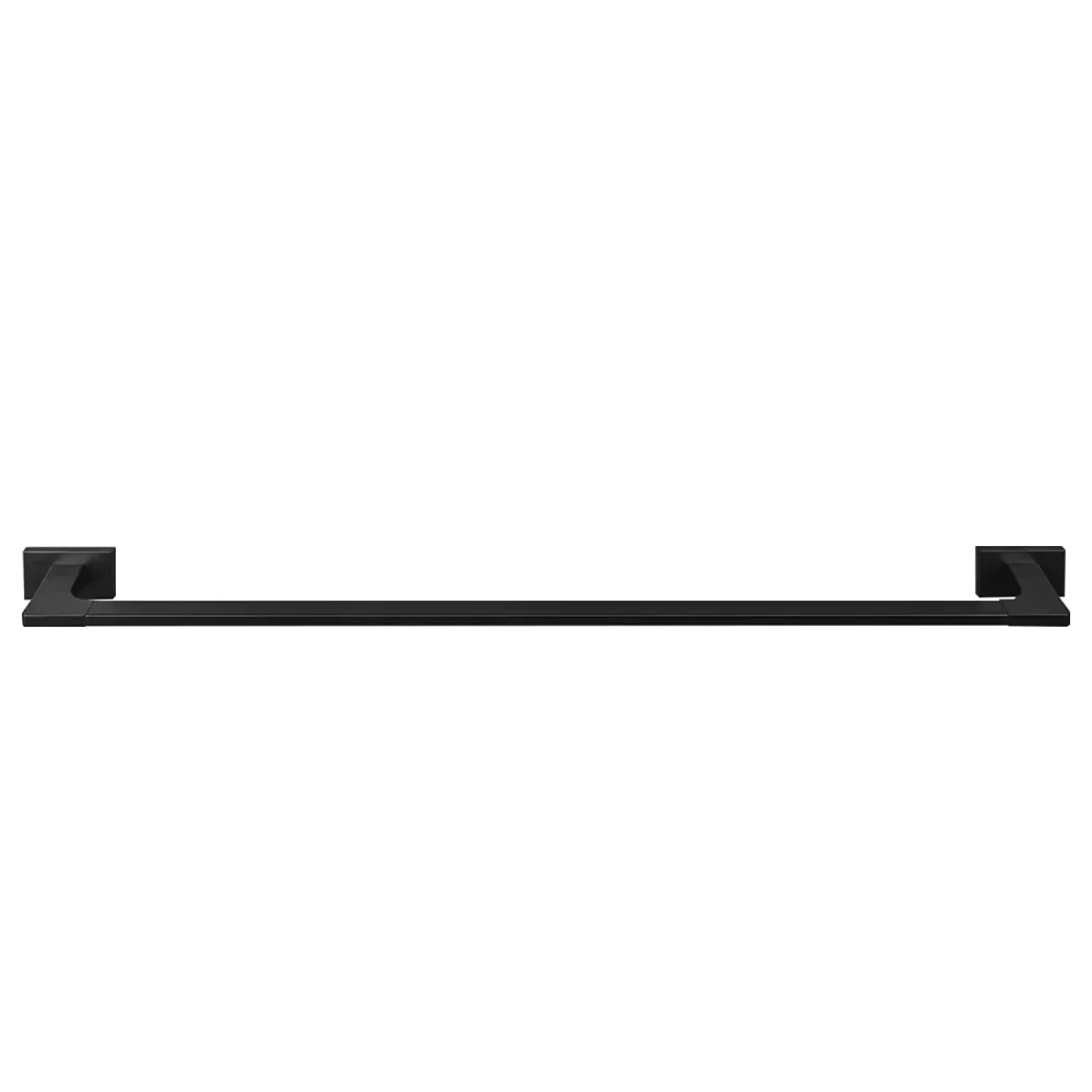 Porta toallas 72cm en latón negro mate colección Look de Colombo Design en Acero Inoxidable