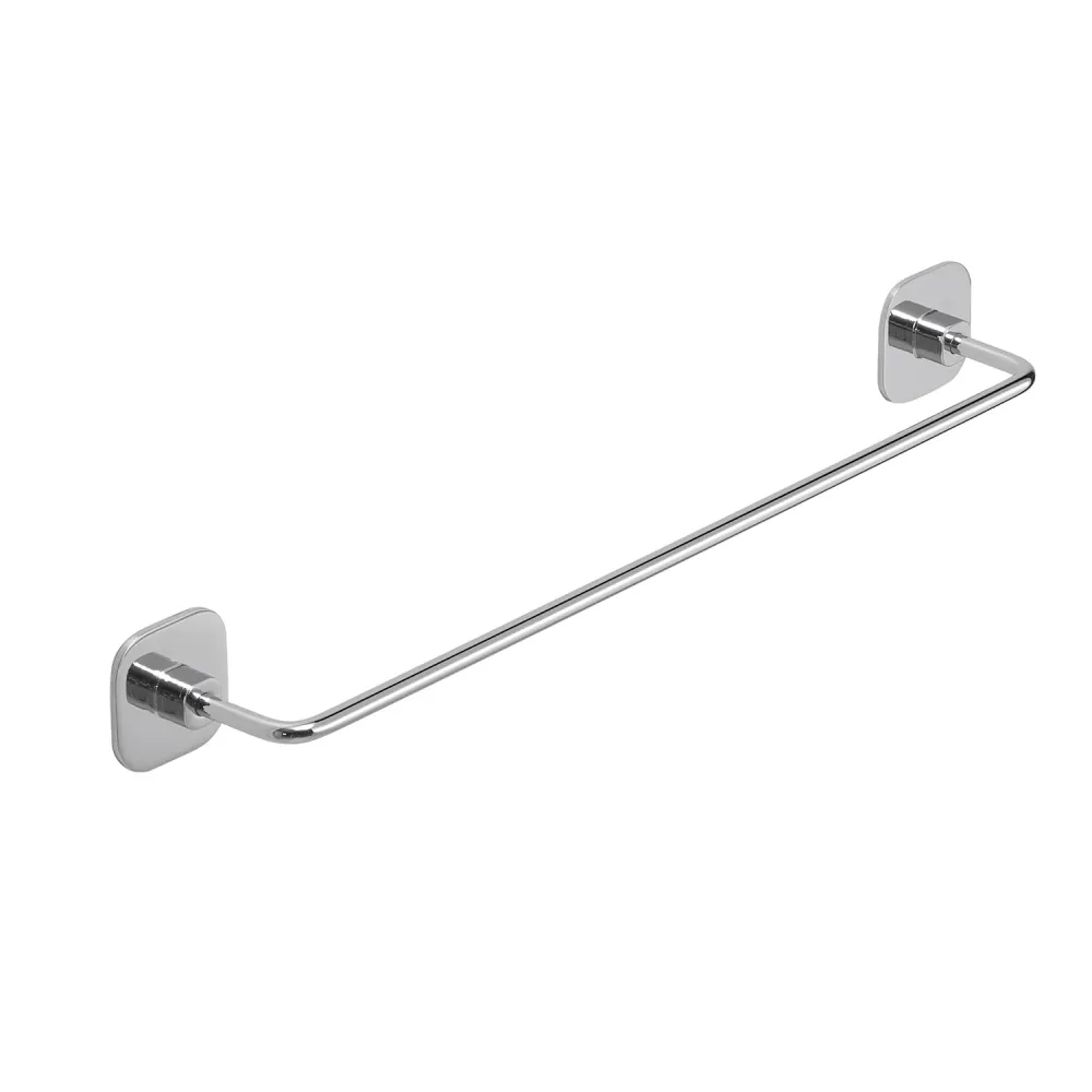 Porta toallas 60 cm en acero inoxidable y cromall Teide de Gedy - Cromado para Ahorrar Espacio