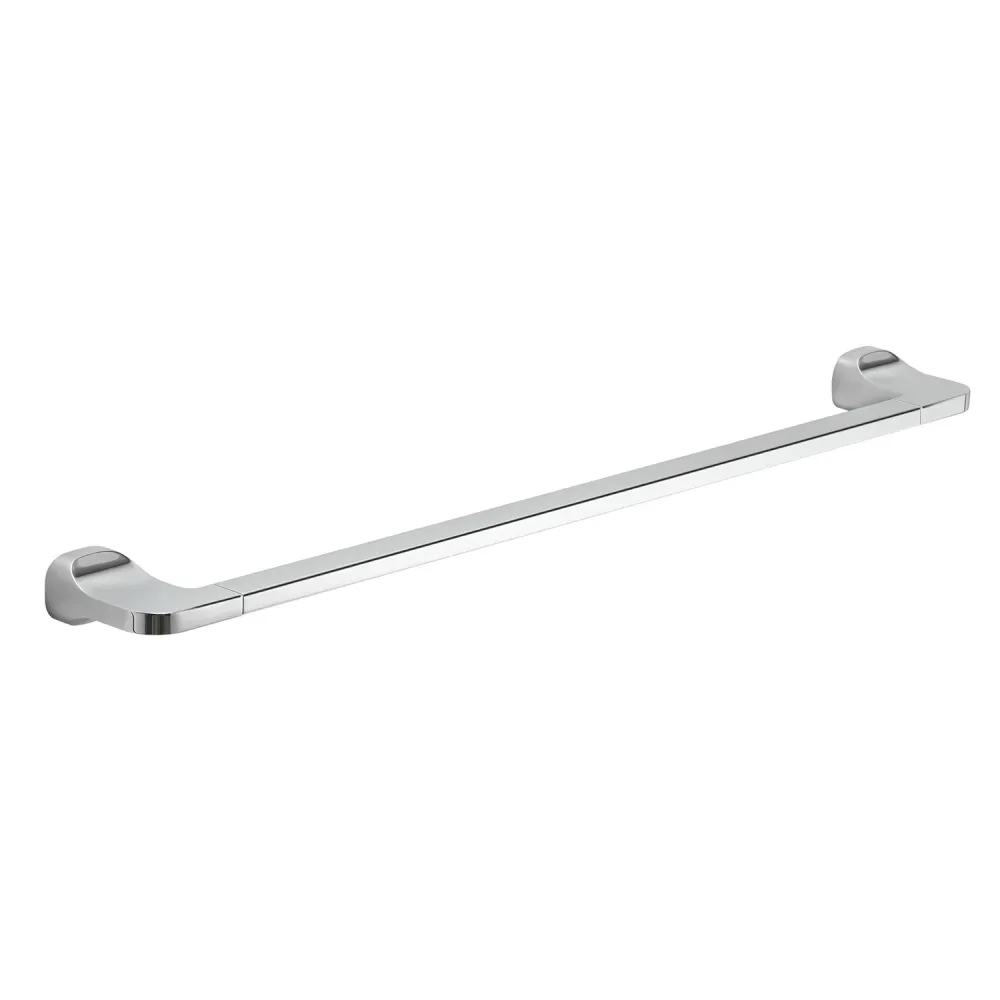 Porta toallas 60 cm en acero inoxidable Gedy serie Stelvio - Cromado Acero Cromado
