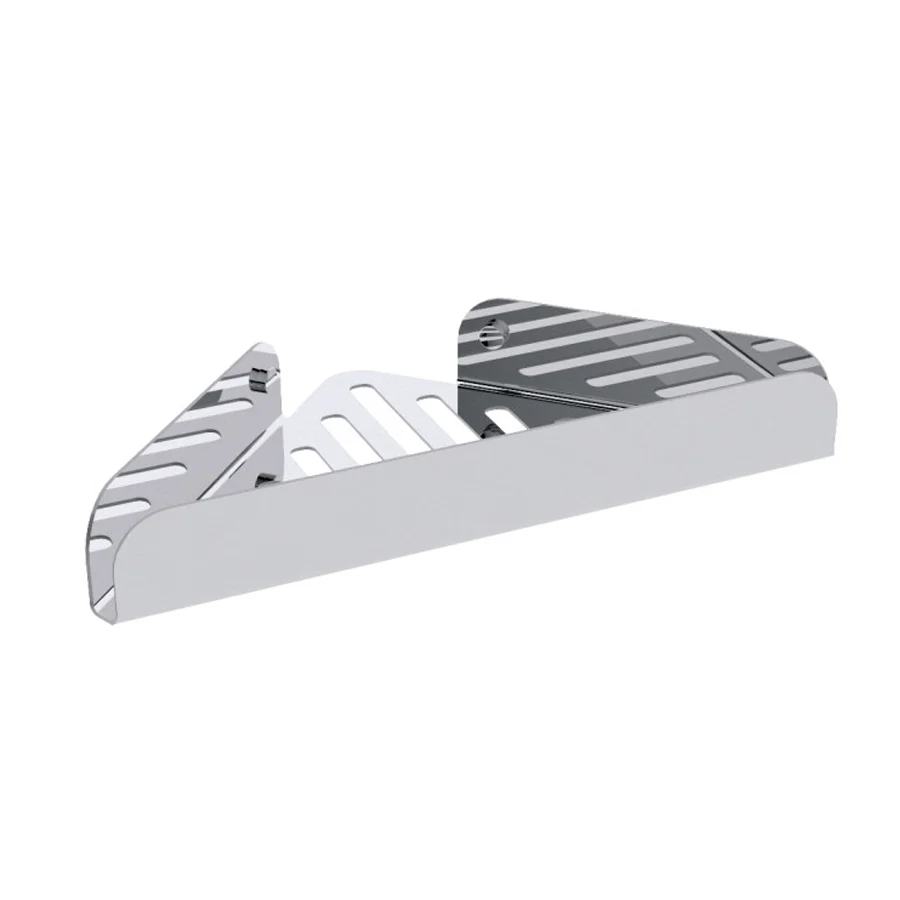 Portaoggetti angolare doccia acciaio inox lucido Lineabeta collezione Filo para Baño Moderno