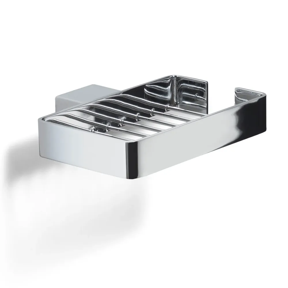 Portaoggetti doccia parete Gedy serie Lounge - Cromato