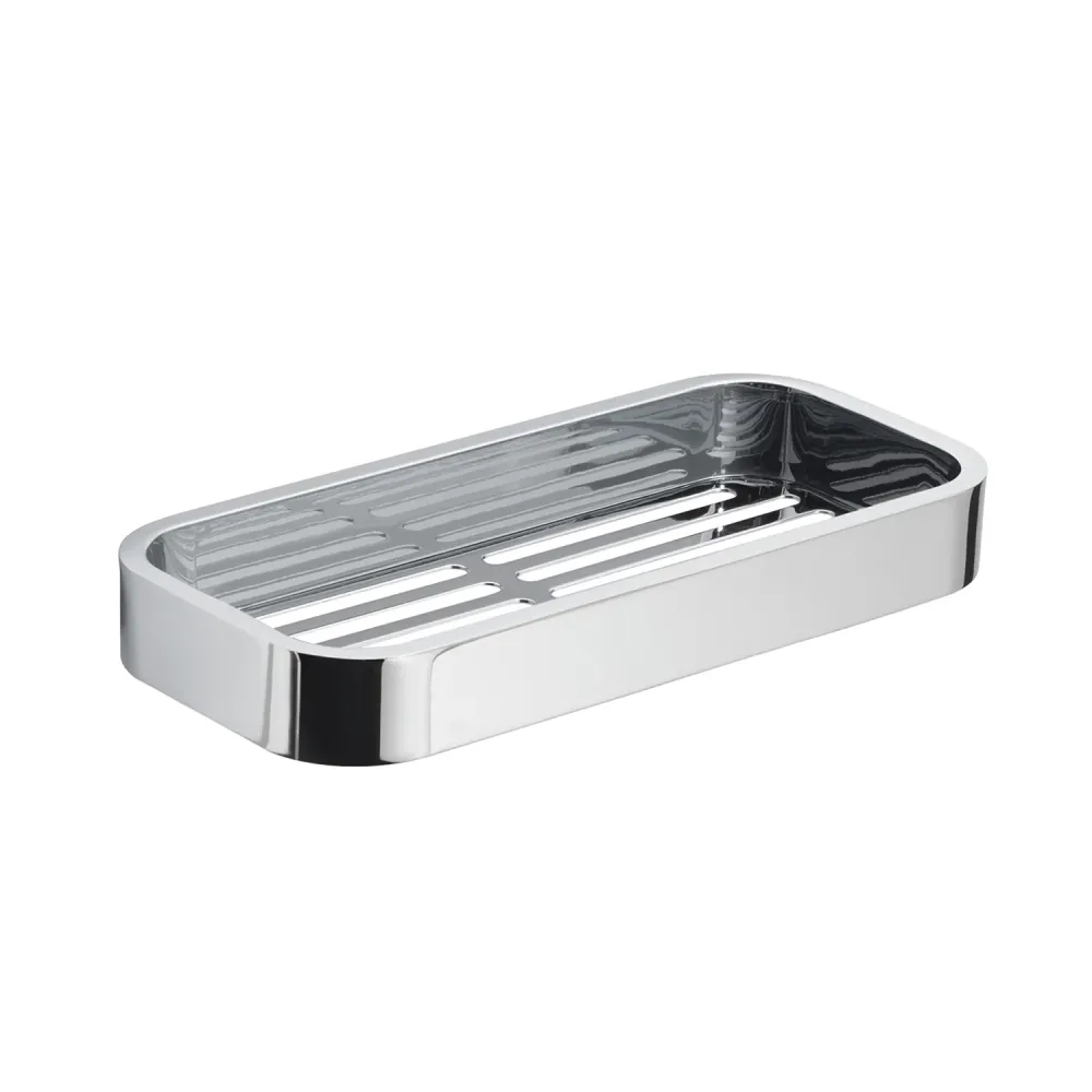 Portaoggetti doccia Rettangolare Outline Acciaio Inox AISI 304 di Gedy - Cromato