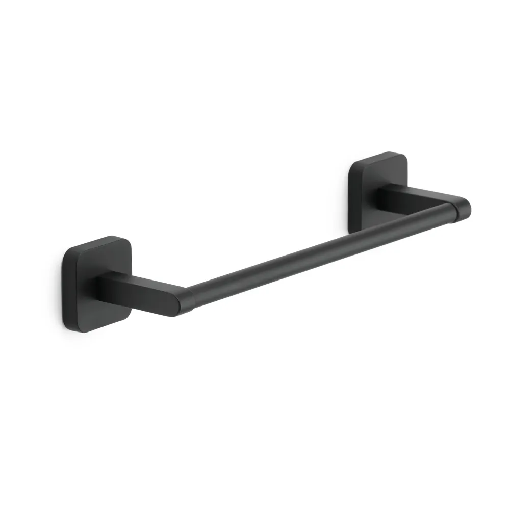 Portasalviette 30 cm Gedy modello Tonga 30x6.9xH4.7 cm - Nero Matt
