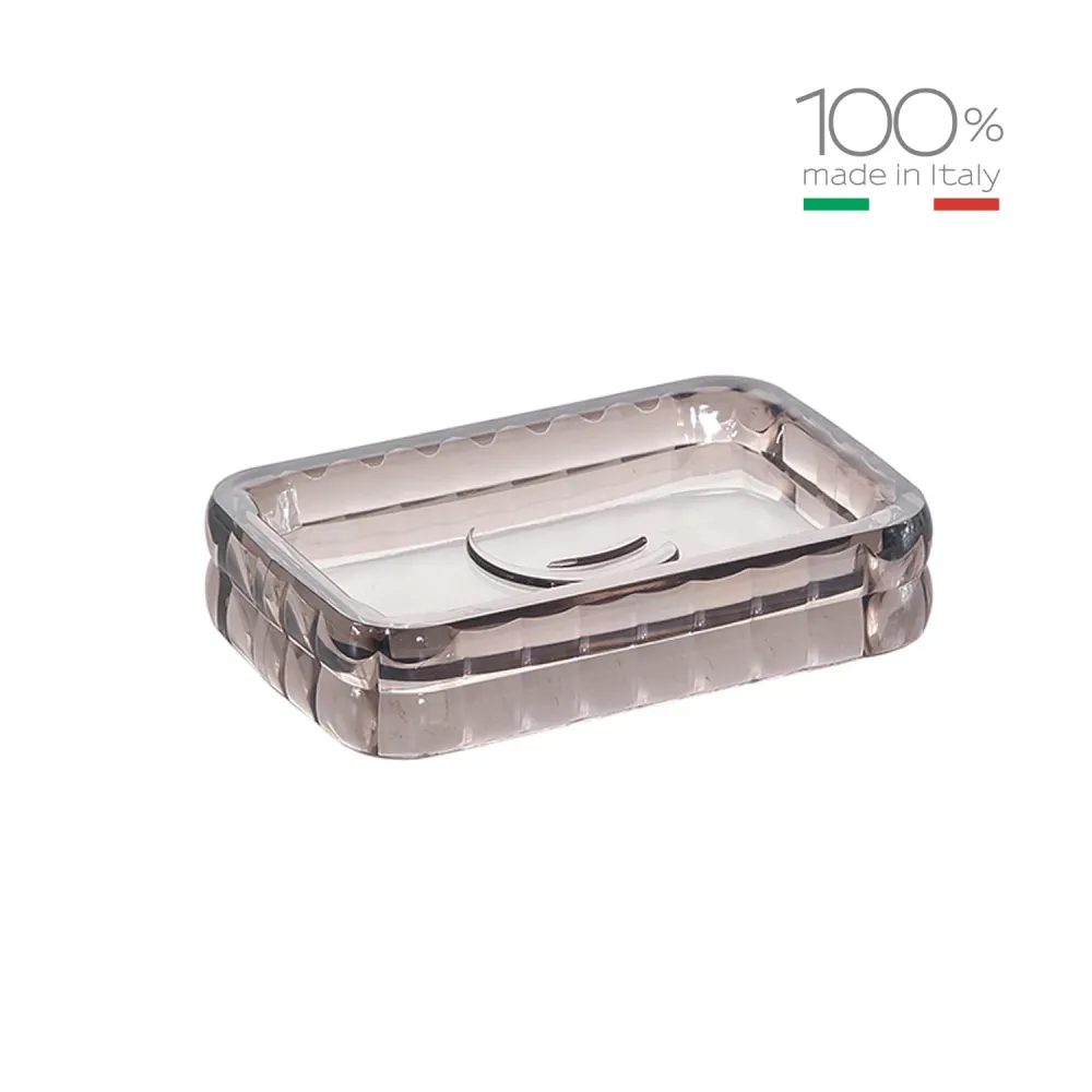 Portasapone da appoggio Gedy serie Glady - Moka