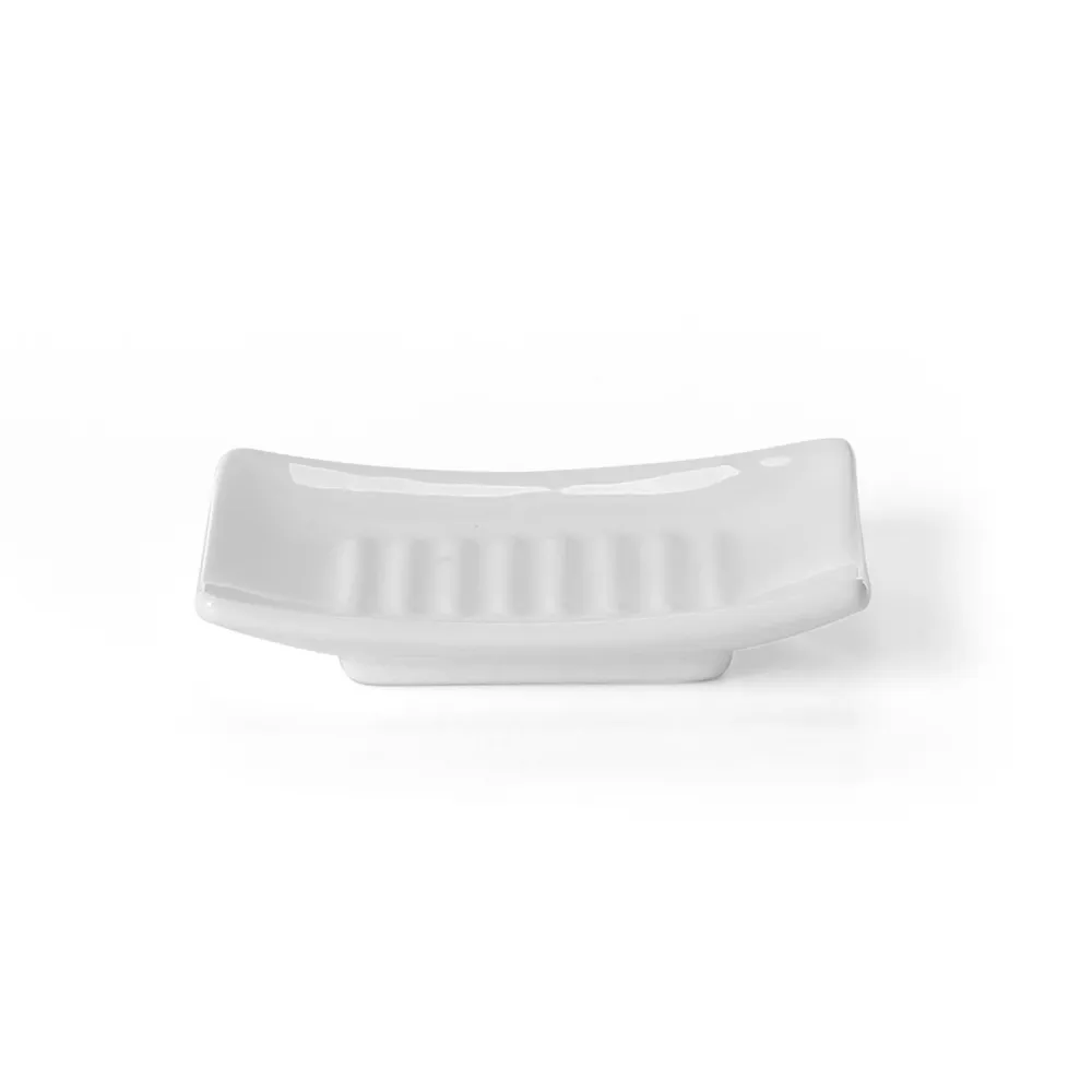 Portasapone ceramica Gedy serie Verbena - Bianco