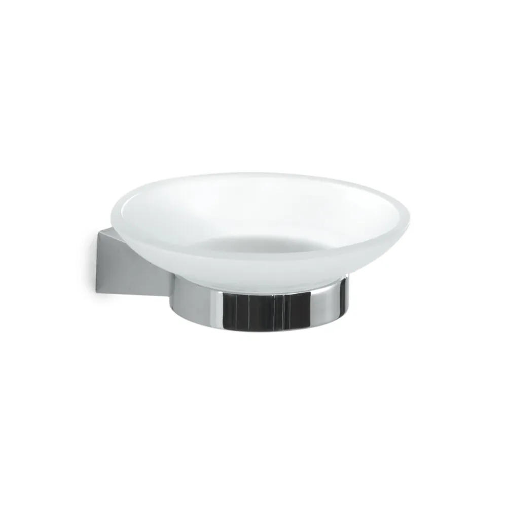 Portasapone parete Acciaio Inox Gedy serie Tonale - Cromato