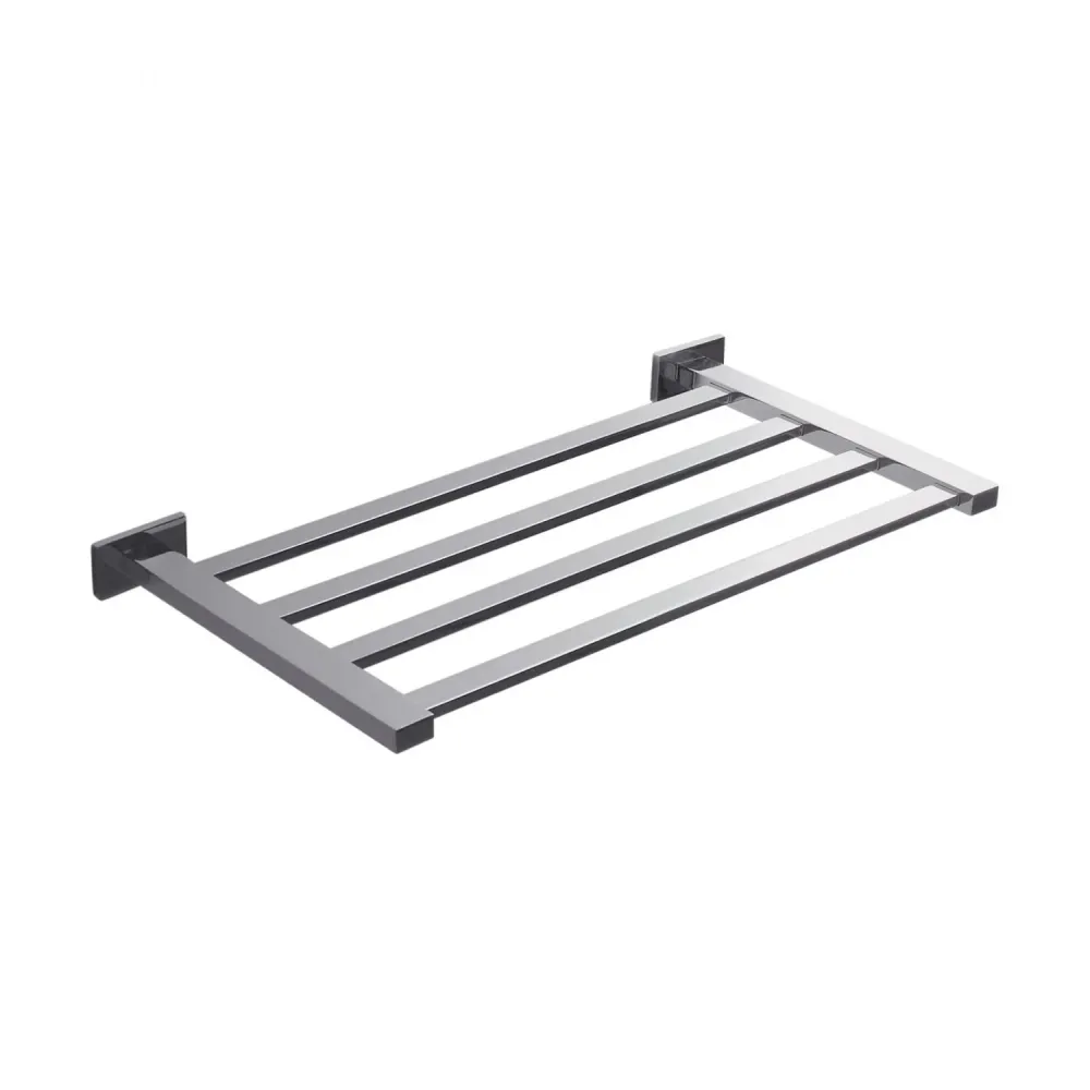 Rack porta toallas en latón colección Look de Colombo Design para Renovación de Baño