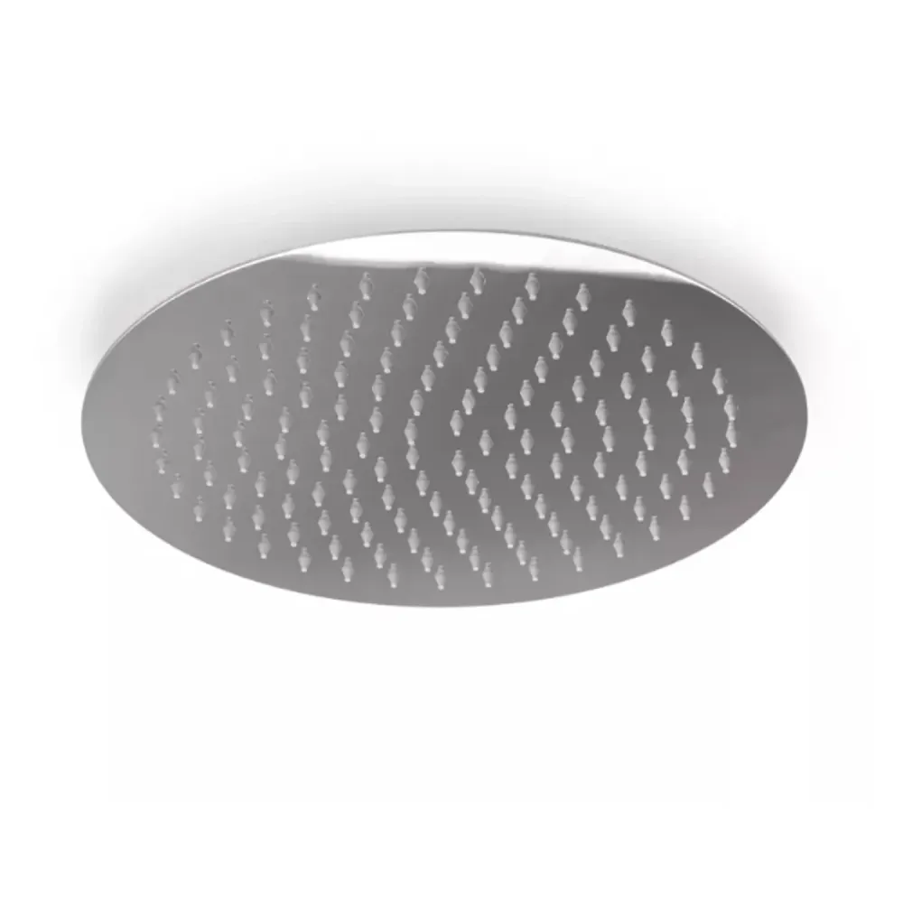 Set doccia con soffione tondo 25 cm e doccino cromato Collezione Distinguido Shower