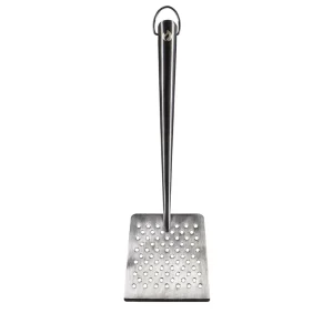 Spatule en acier inoxydable, 18 po, couleur metal titanio, BBQ Québec