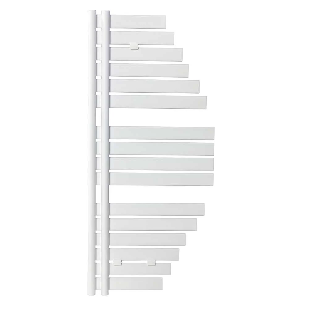 Toallero calefactable Lazzarini Spinnaker de dos caras 800x463 mm intereje 50 mm Blanco