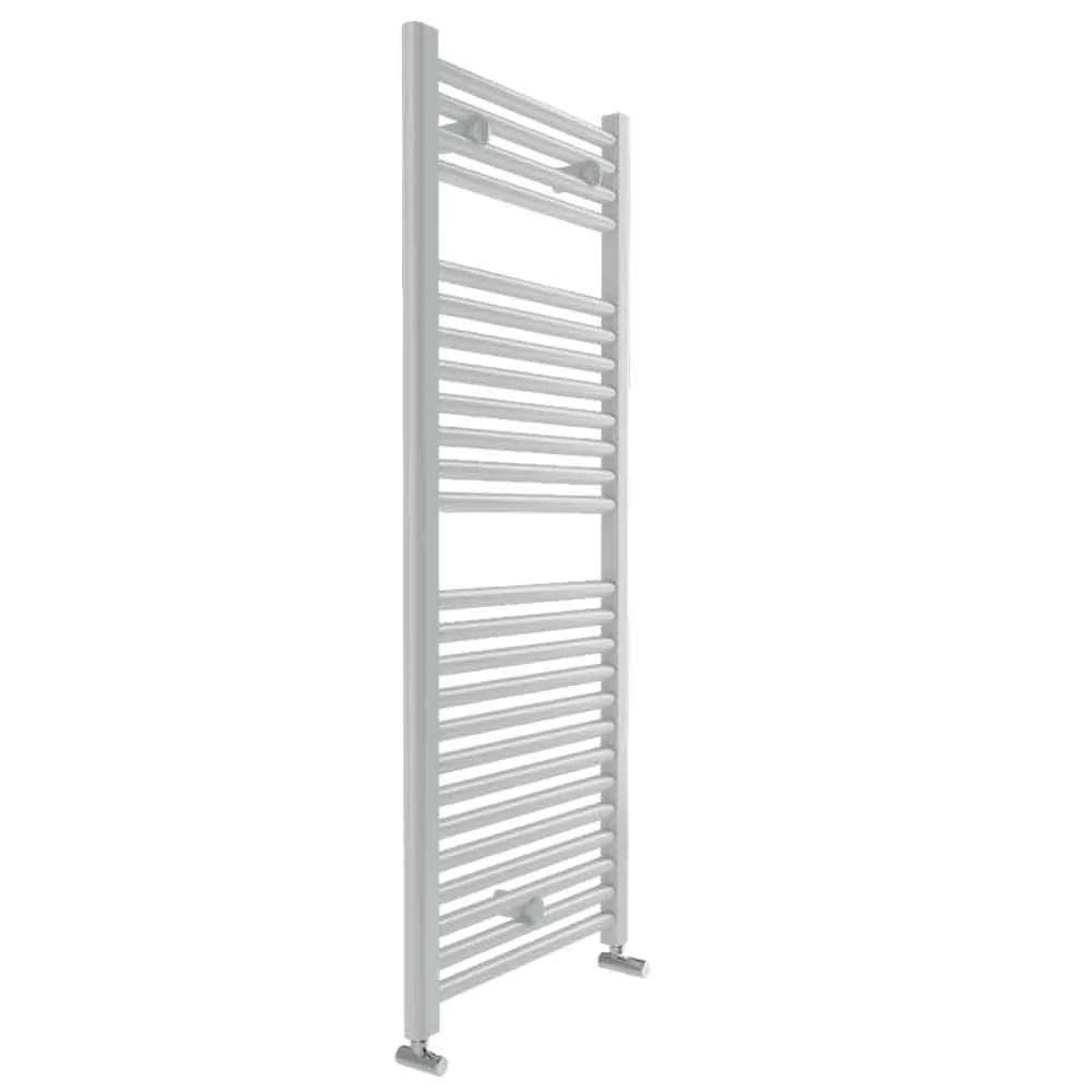 Toallero calefactor blanco adecuado para espacios pequeños 1230X400 intereje 350