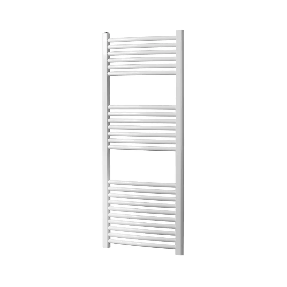 Toallero calefactor Lazzarini Sanremo curvo 1110x500 intereje 450 blanco