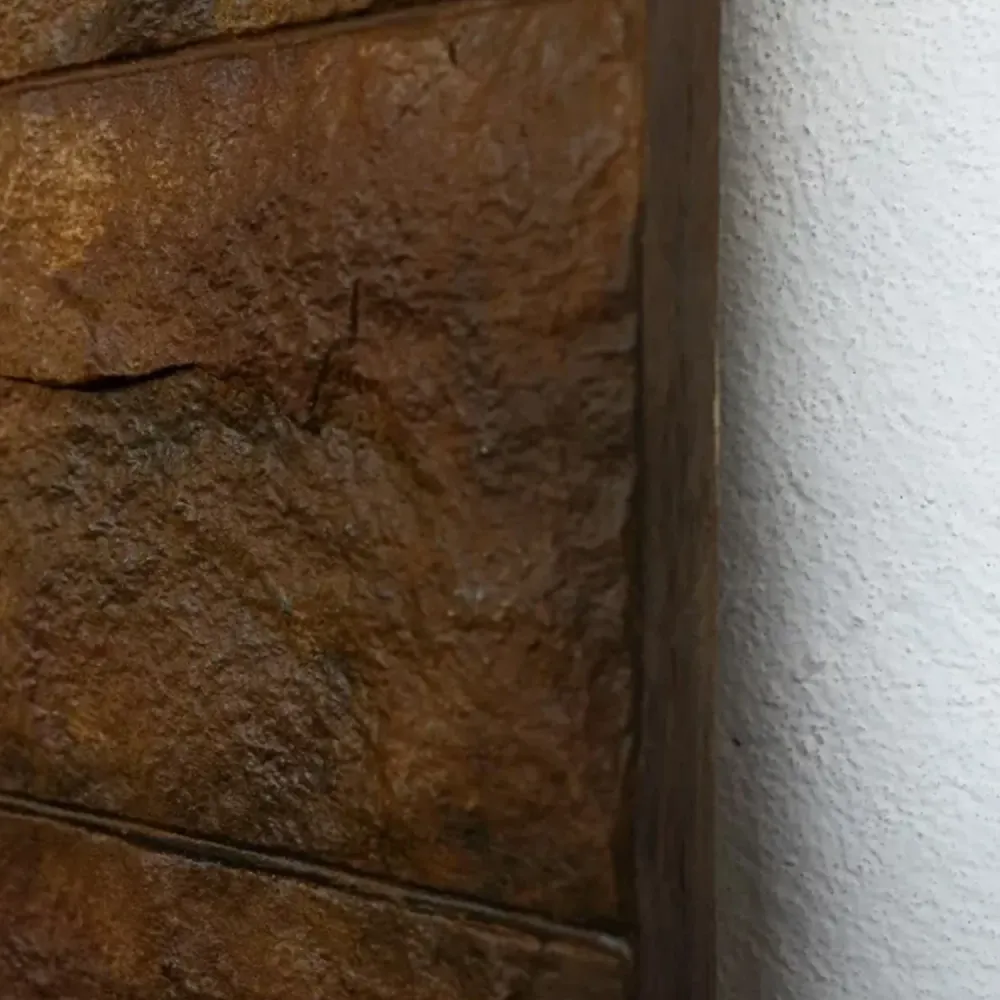 Toallero calefactor de placa modelo Toscana 110x30 cm intereje 5 cm - Rusty