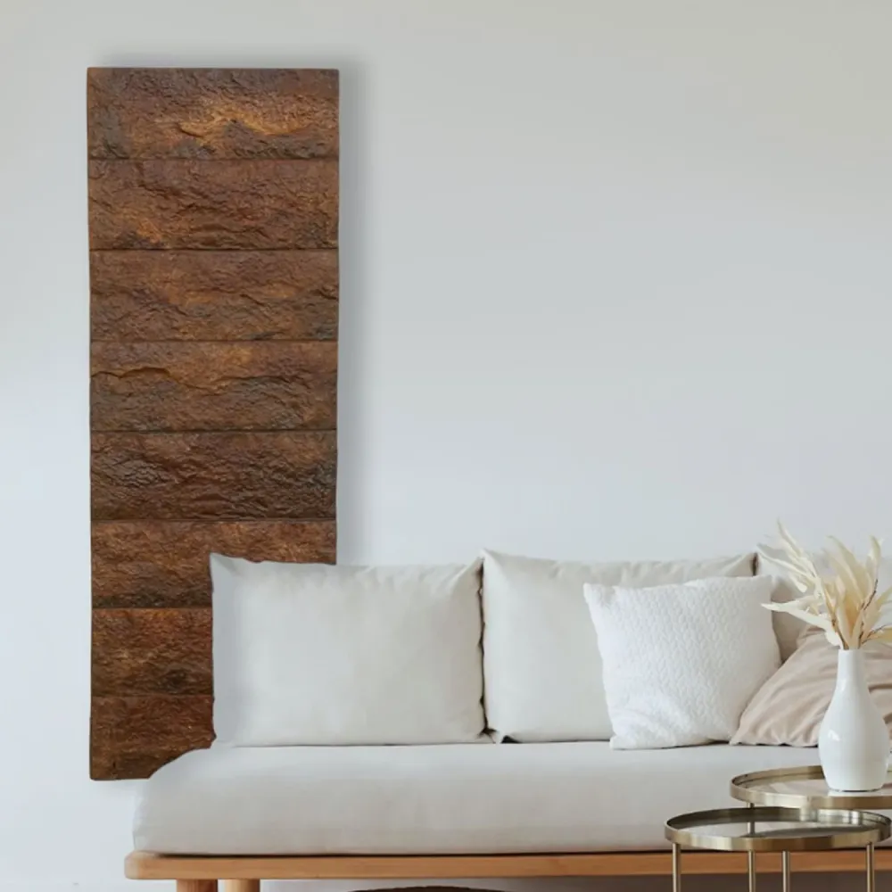 Toallero calefactor de placa modelo Toscana 86x55 cm intereje 5 cm - Rusty