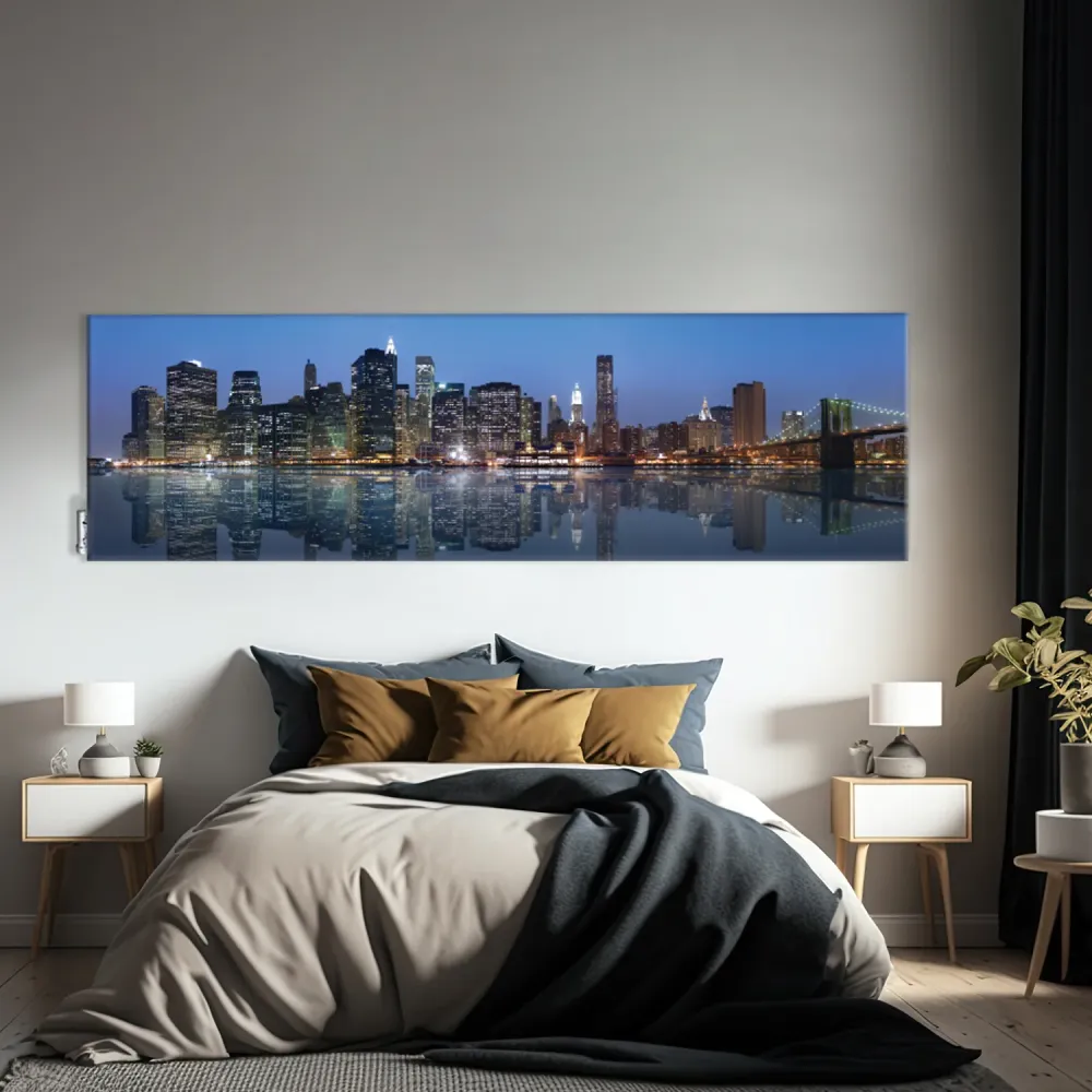 Toallero de diseño línea TermoCrea Modelo 'New York' cm 51x120 con placa horizontal intereje mm 50