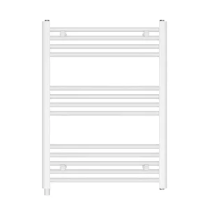Toallero eléctrico HAEGER Family Templado White - 80x60 cm, Blanco, 300 W