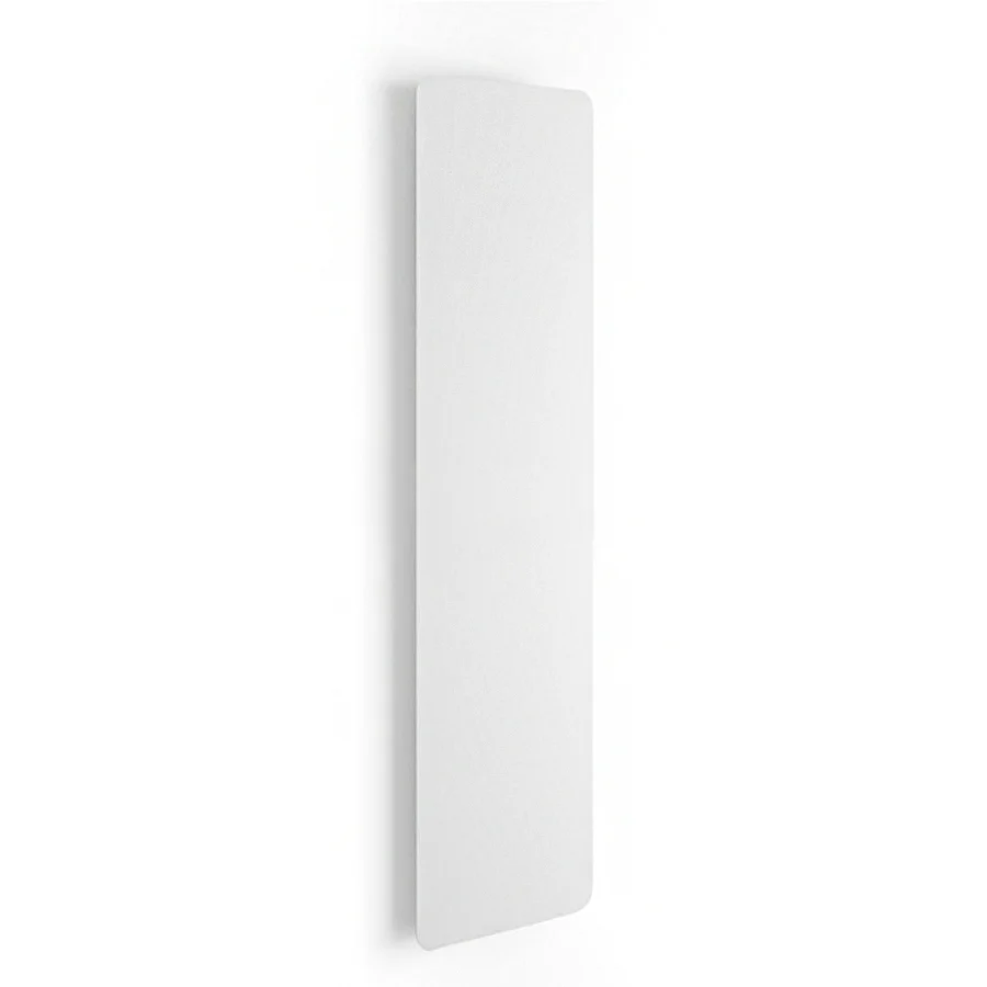 Toallero eléctrico de pared en acero al carbono colección Caligo de Lineabeta color blanco cm 47x179