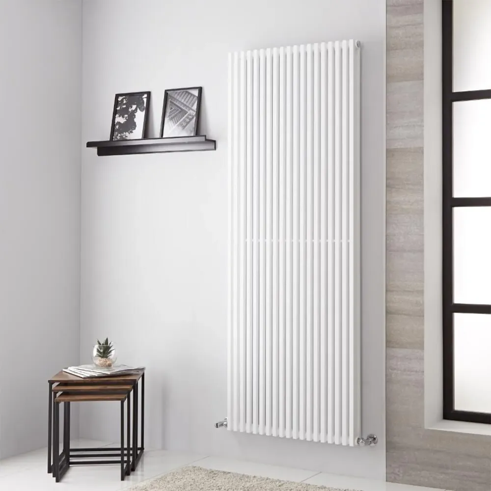 Toallero individual Lazzarini 1506x680 mm distancia entre ejes 680/1470 mm modelo Grosseto V acabado Blanco