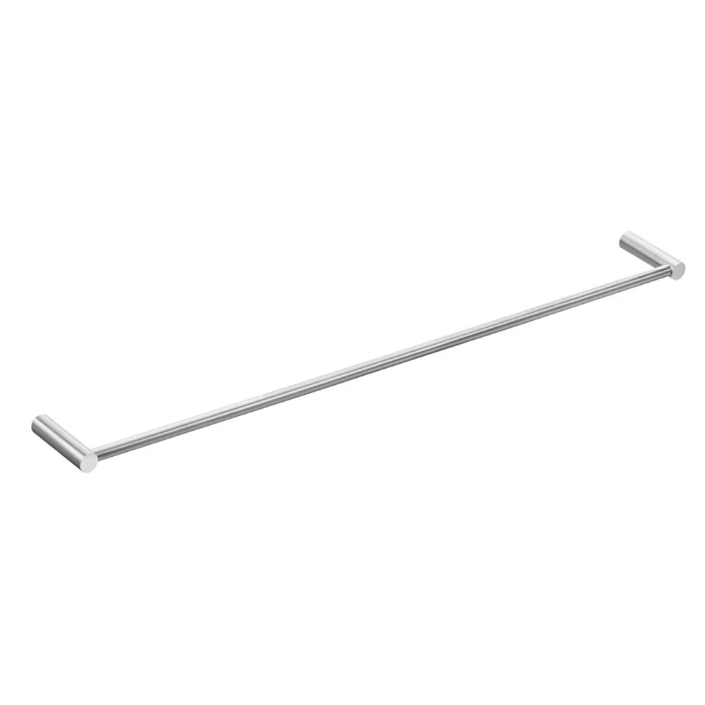 Toallero de pared en acero inoxidable satinado de la colección 'Logic' de Cosmic cm 59,5