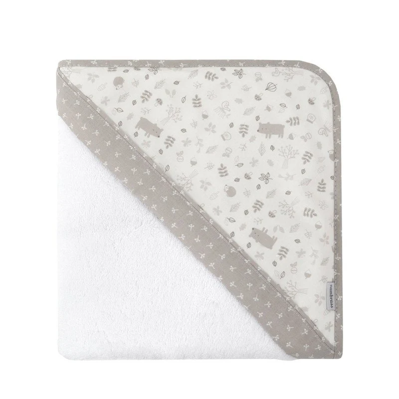 Capa de Baño 100x100x1 CM ABETE MARFIL Cambrass con Ganchos