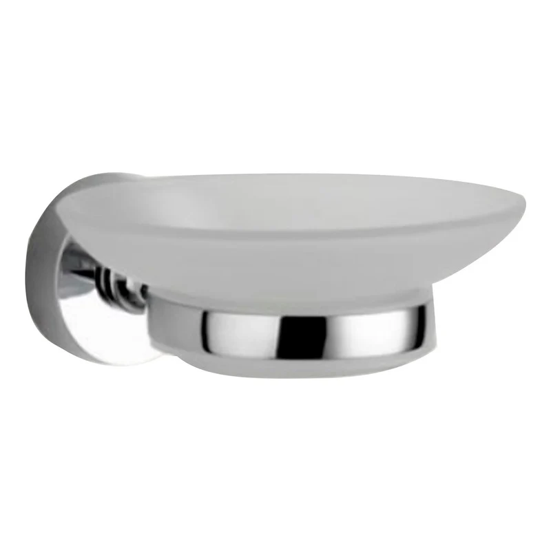 Jabonera Para Baño Cromada para Baño Moderno