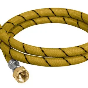 Manguera elástico para gas, 150 cm, vinilo con Ventosa