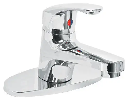 Monomando plástico para lavabo con Ventosa