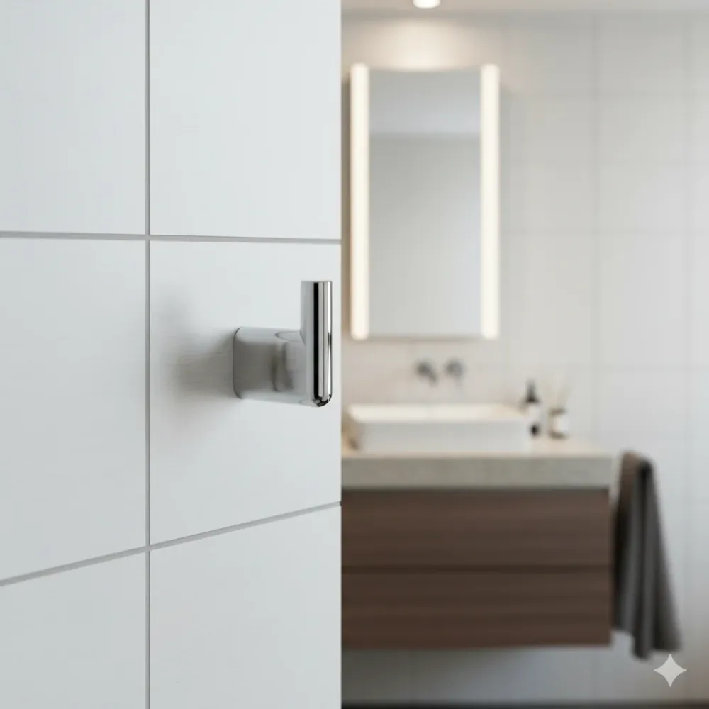 Organizador de Ducha Percha Para Baño Cromo