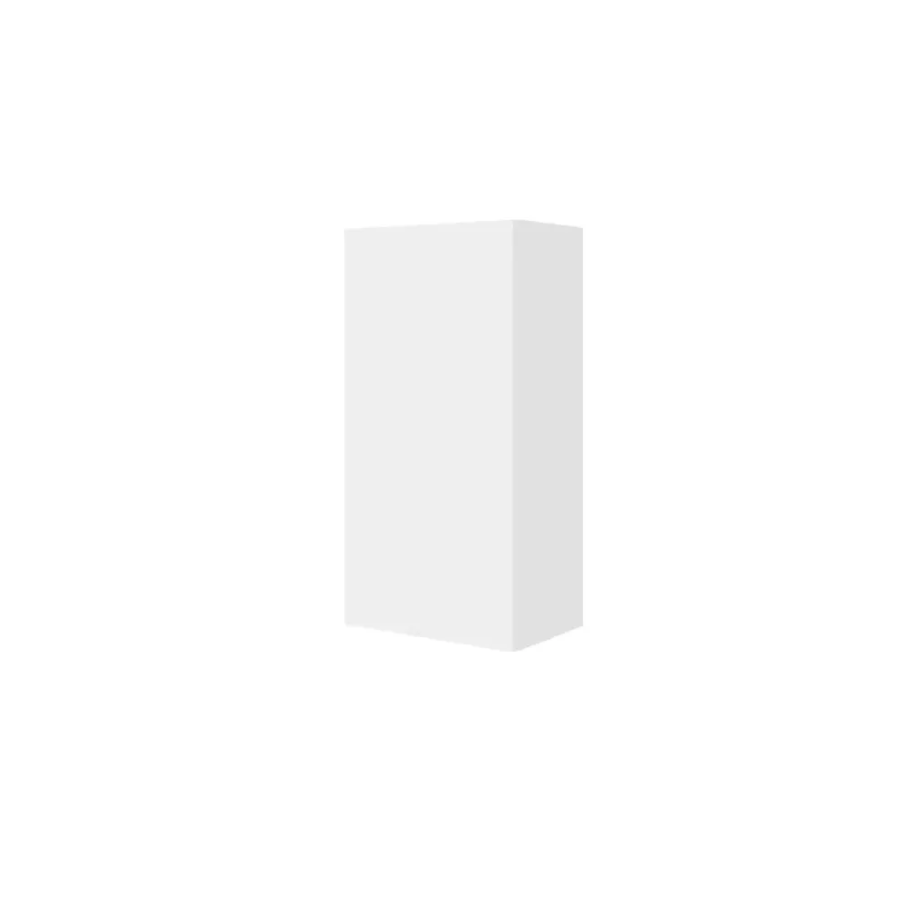 Pensile bagno Cubi&Co 1 anta cm 25x50h - Bianco Opaco