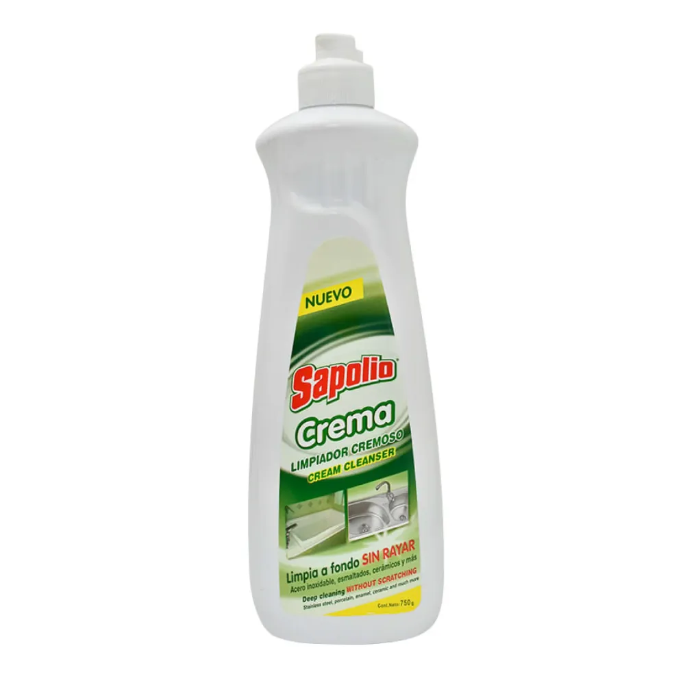 Portarrollos de Toallas Sapolio Crema Multiuso 750 grs