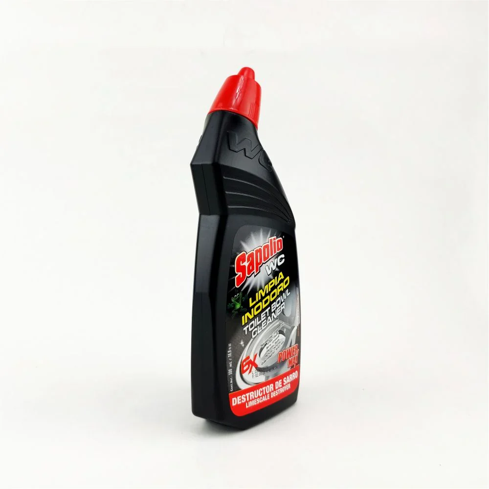 Portarrollos de Toallas Sapolio Power Max Negro Limpiador Baño 750 ml