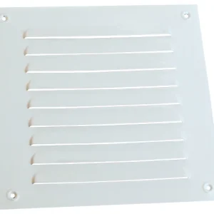 Premium de Lujo Ventilacion 20 X 20 Pvc Blanco