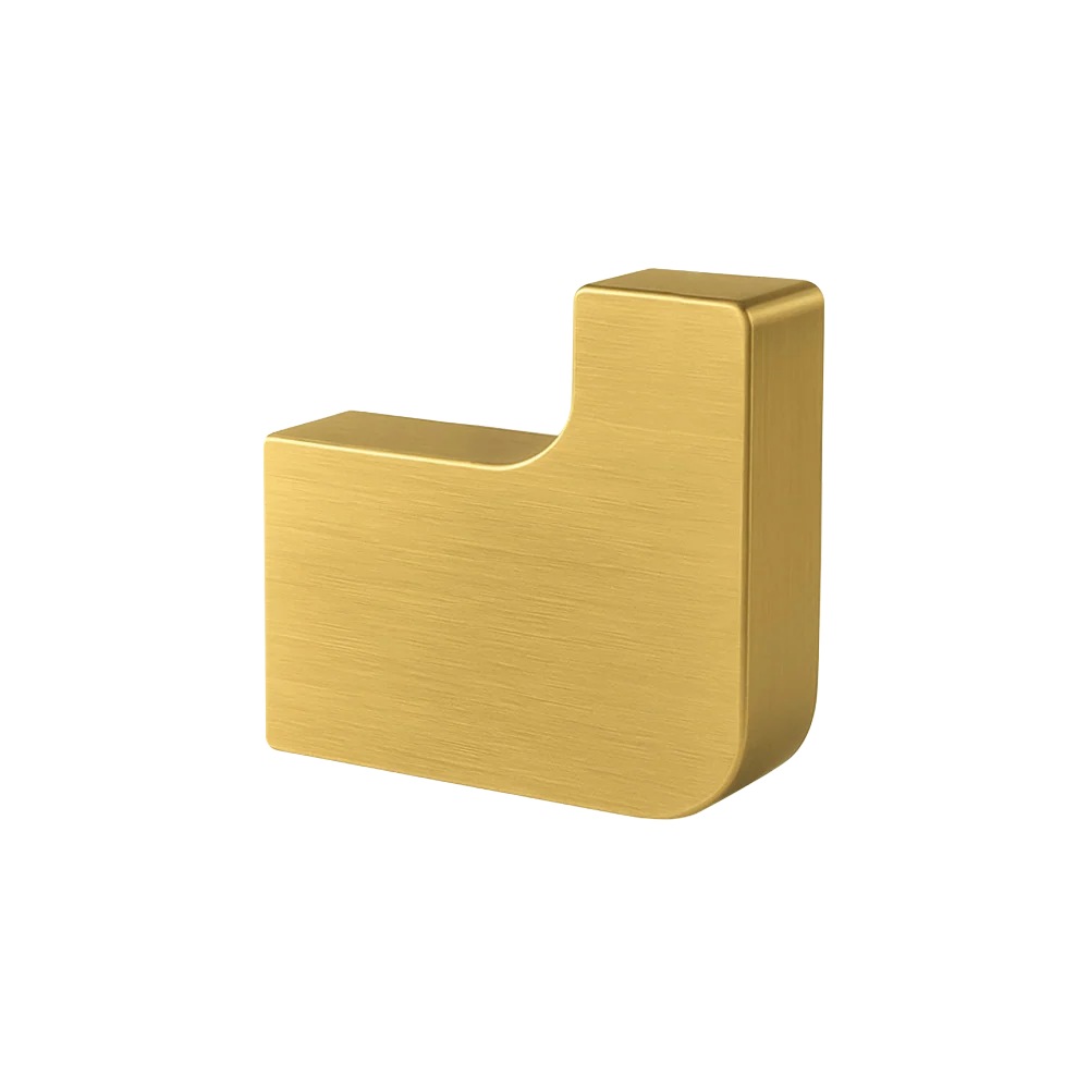 Resistente al Agua Percha Para Baño Brushed Oro