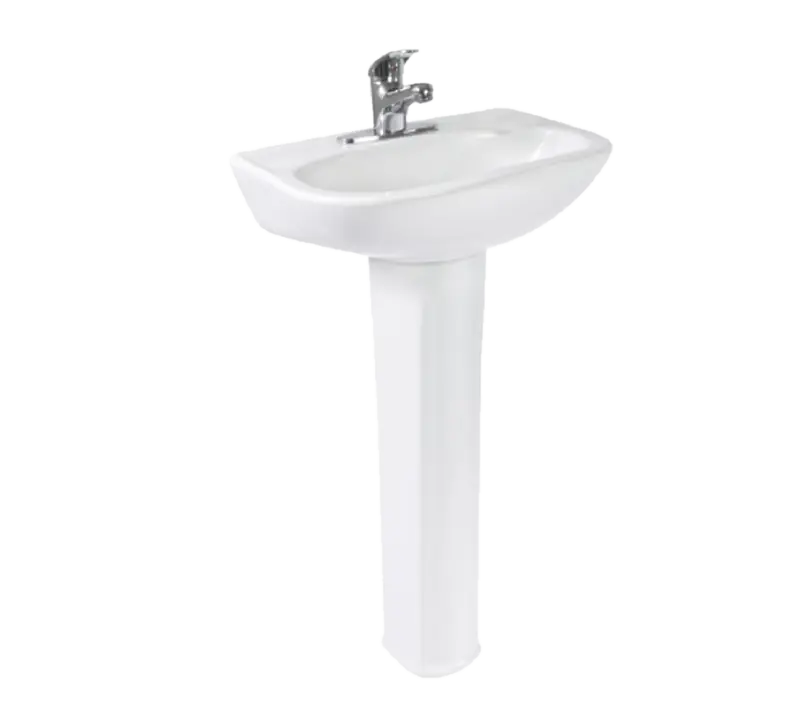 Santalia lavabo florencia blanco en Acrílico