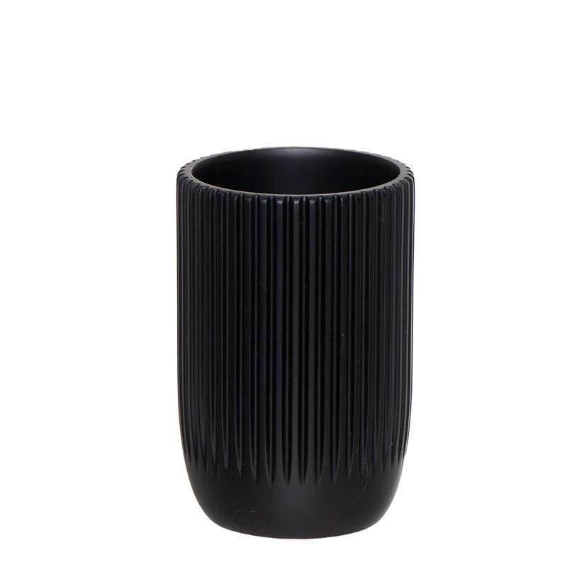 VASO BAÑO NEGRO | Absorbente | Secado Rápido