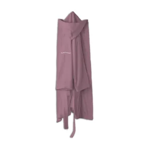 Algodón Egipcio Premium Albornoz CASUAL malva S-M
