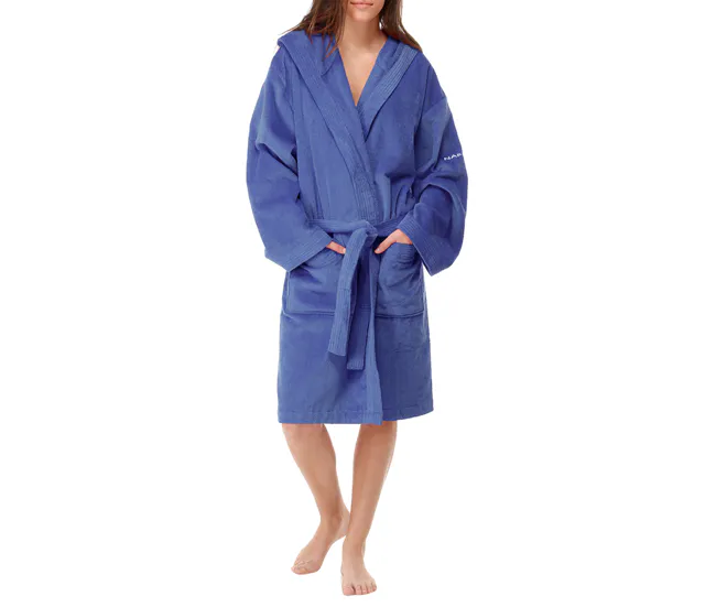 Toalla de Baño Absorbente Albornoz CASUAL cobalto M-L