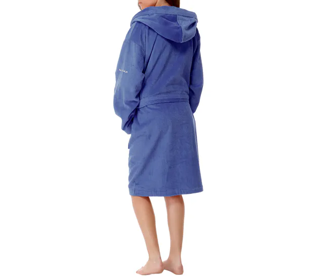 Toalla de Baño Absorbente Albornoz CASUAL cobalto M-L