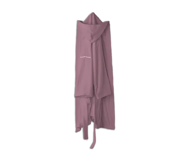 Toalla de Baño de Lujo Albornoz CASUAL malva S-M