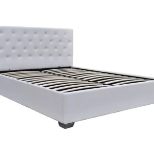 Toalla de Baño de Peso Medio Cama doble con cofre "Tino" 140 × 190 cm - Gris