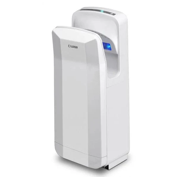 Sèche Mains Vertical ELEGANCE ABS Blanc 2050W - LOSDI