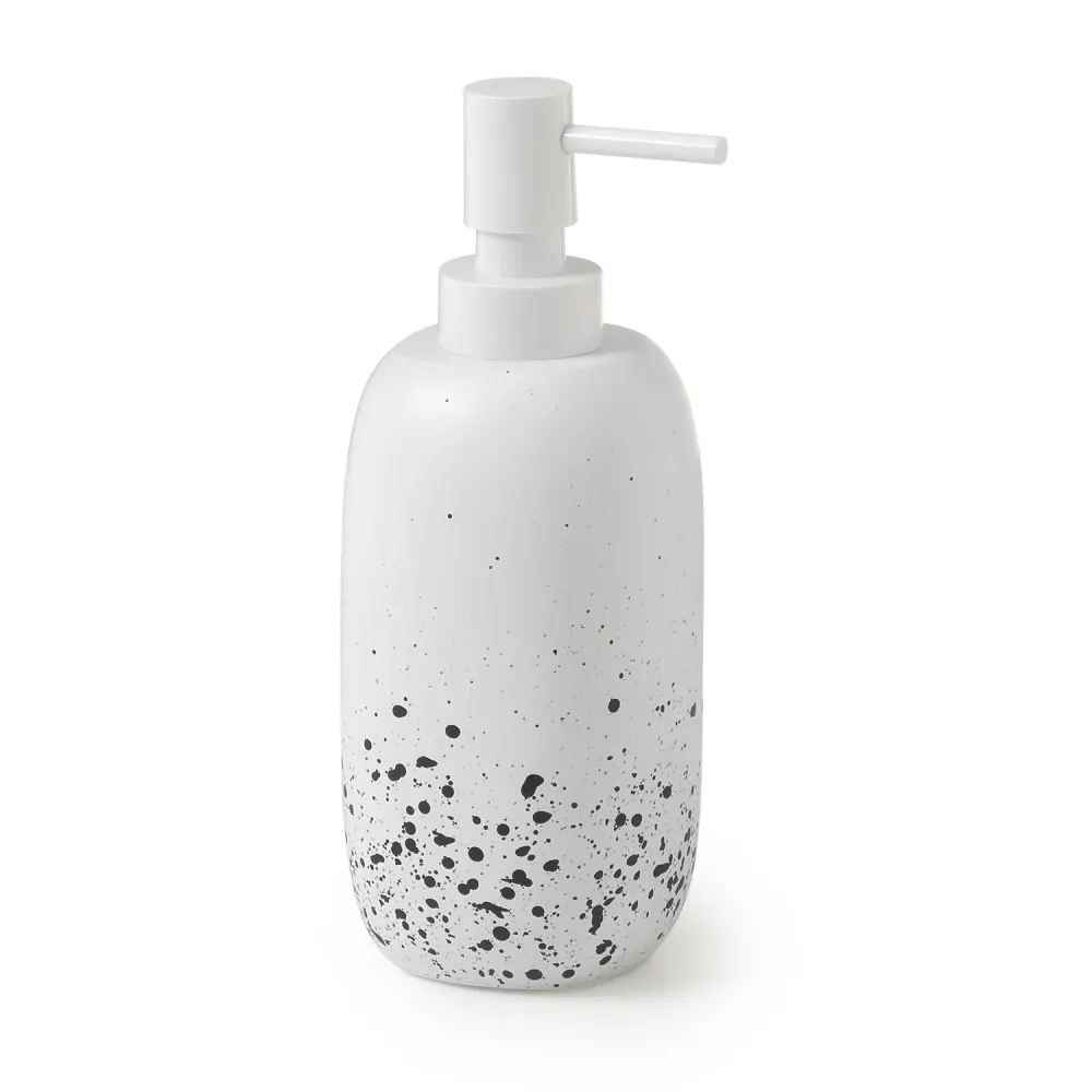 Dosasapone con dettagli neri Gedy serie Layla - Bianco