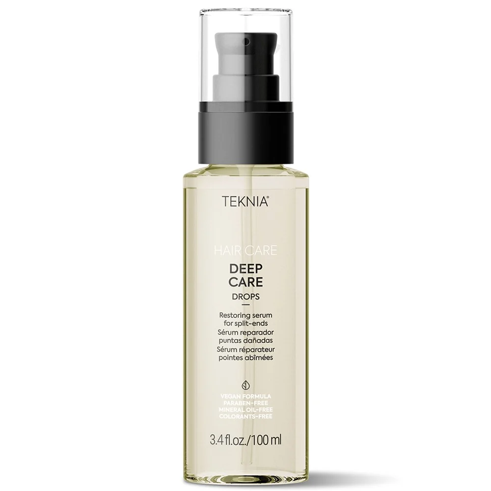 Lakme - Sérum Reparador de Puntas Dañadas Teknia Deep Care Drops 100 ml Toalla de Baño Individual