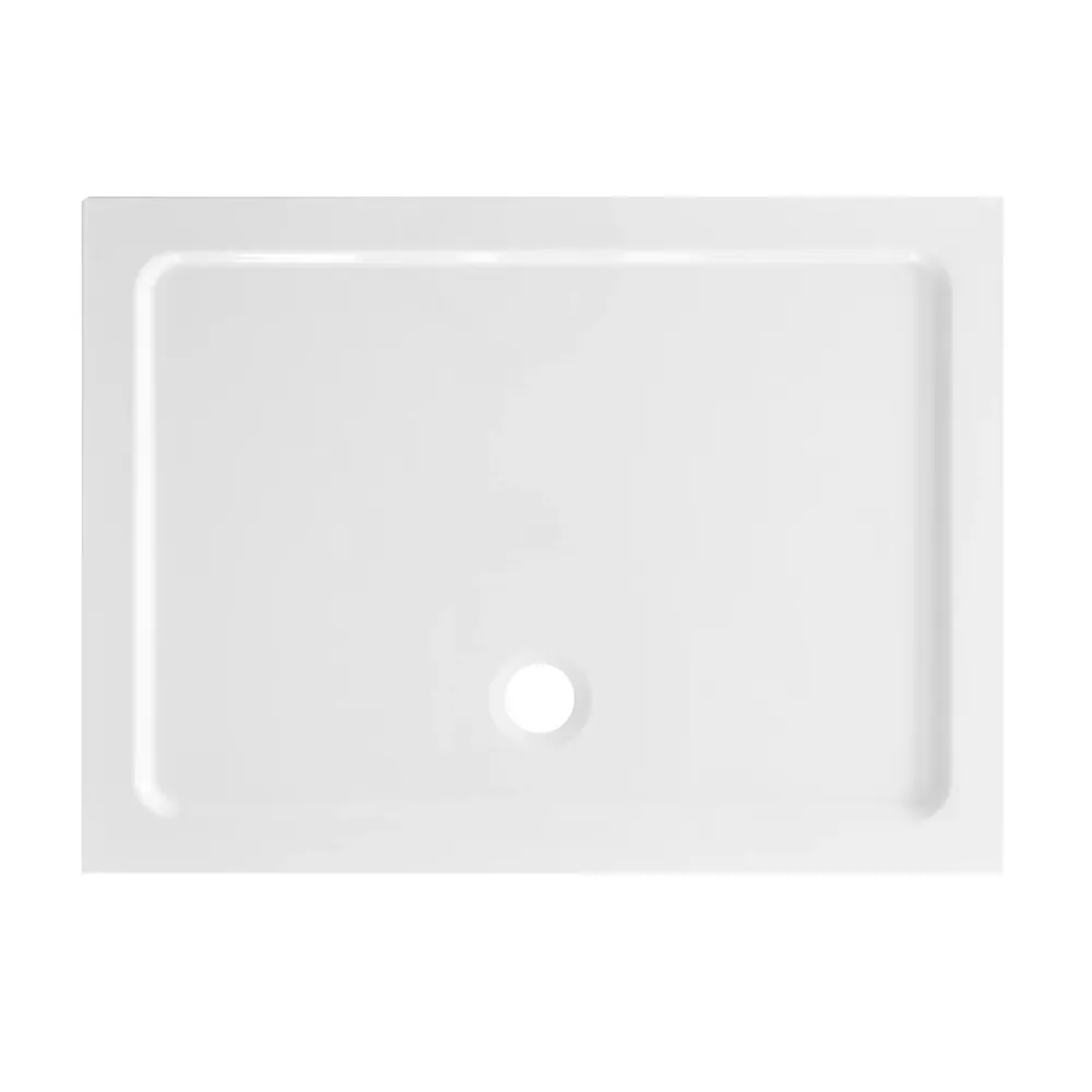 Piatto doccia rettangolare cm 90x120 tecnopolimero strutturale Mr Plate
