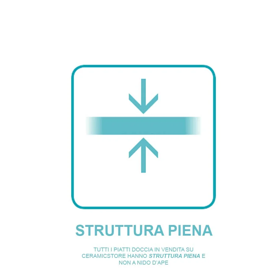 Piatto doccia rettangolare cm 90x120 tecnopolimero strutturale Mr Plate